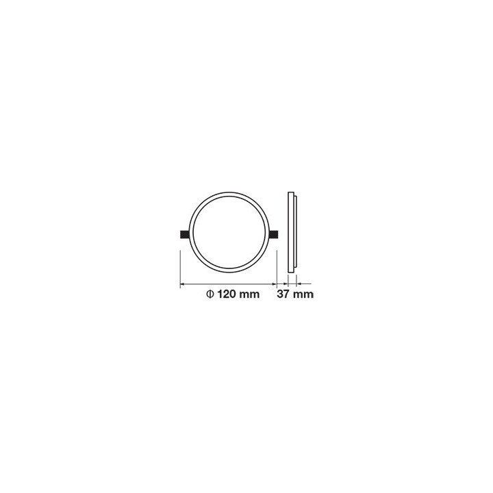SKU621 15W LED  panel 4000K, 1500lm, IP20