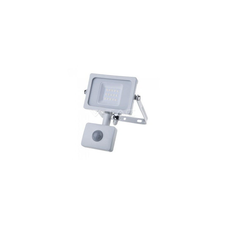 SKU434 10W LED reflektor+senzor 4000k, 800 lm, IP65