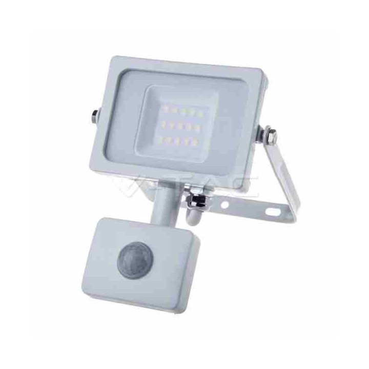 SKU434 10W LED reflektor+senzor 4000k, 800 lm, IP65