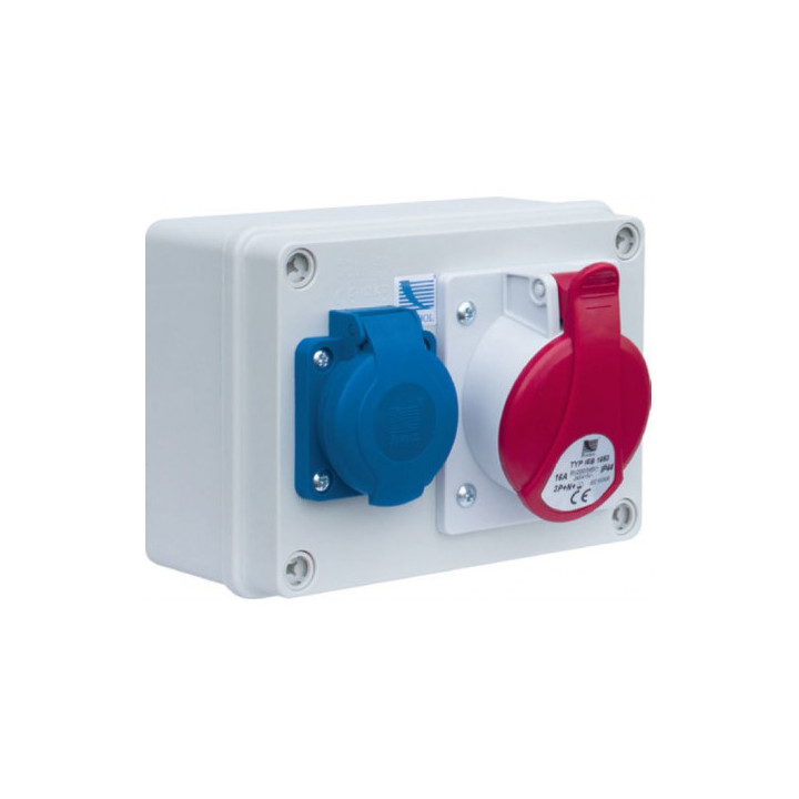 B.1091 R-BOX 150  1x16/5, 1x250V