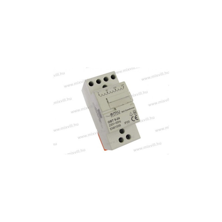 OBT trafo zvonkové 230/ 8-24V 8VA