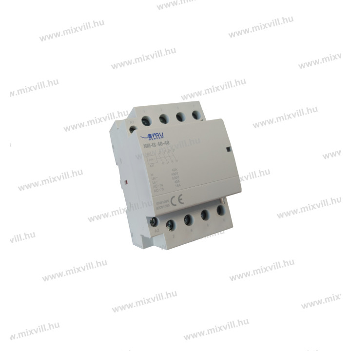 NM-IS24V  40-40 24V-AC 40A-3P-4NC modulárny stykač