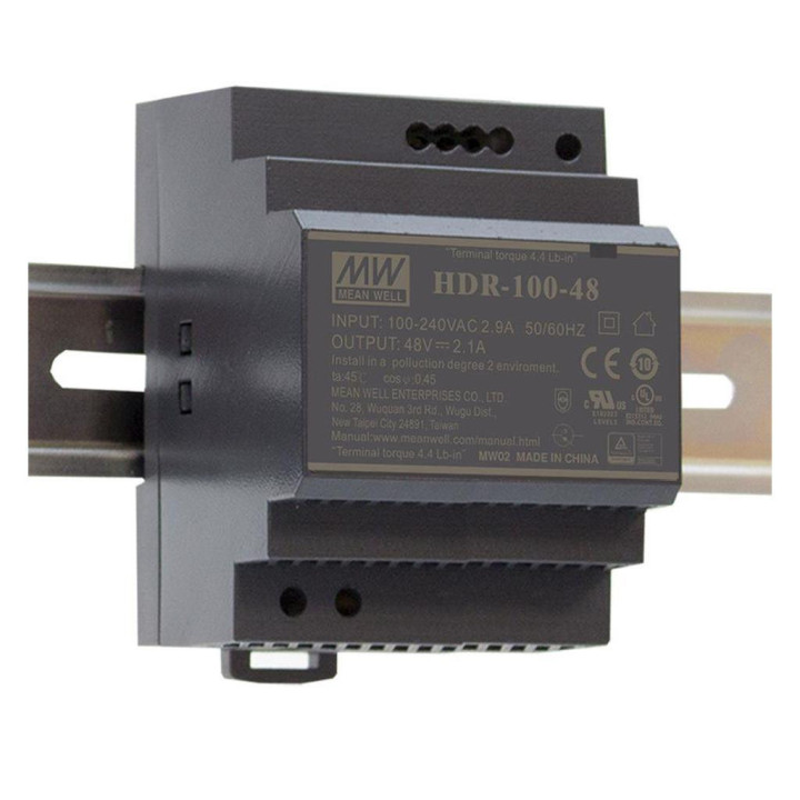 HDR 100-24VDC trafo Mean Well