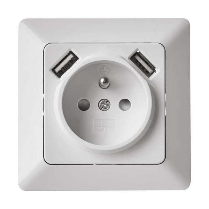 A6000.1 zásuvka 230+USB 2,1A MAX