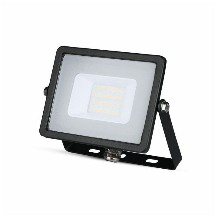 LR01040B LED reflektor 10W 4000K 1000lm IP65 čierny