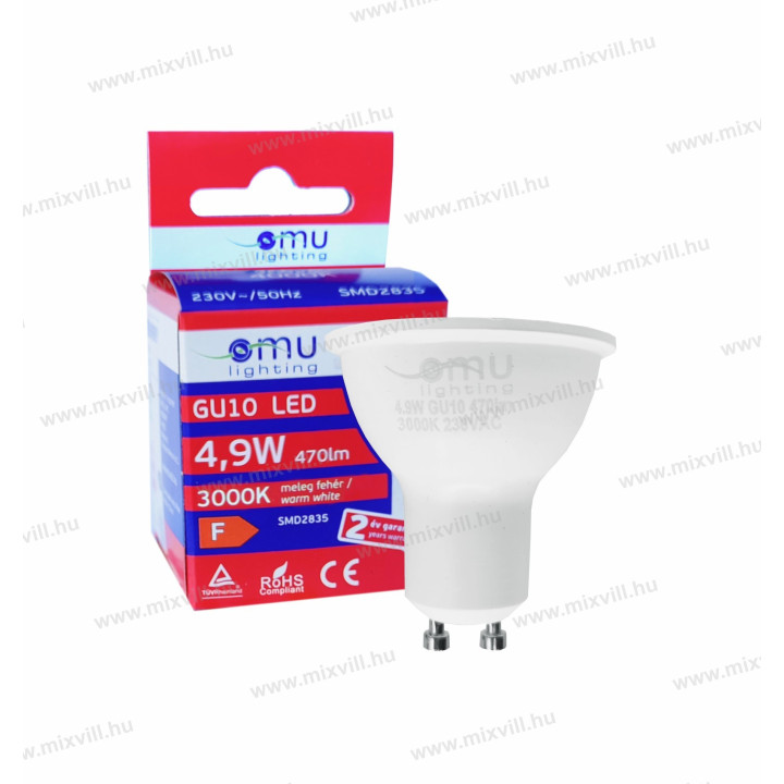 LB LED GU10 spot. 4,9W 470lm 6500K  LBGU104.94706500