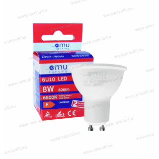 LB LED GU10 spot. 8W 806lm 6500K  LBGU108.08066500