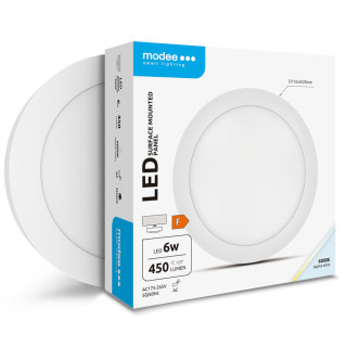 ML-LPR6000K6WA kruh-nad. 6W 6000K 450 lm LED