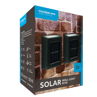 ML-WS126 - LED 3lm sol. nást. svietidlo /2ks/krab./