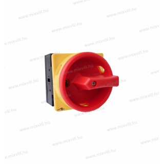 MX 425Y 3x25A 4pol.ON-OFF panelový vypínač žlto čer.páčka
