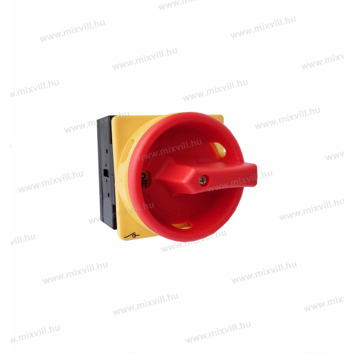 MX 432Y 3x32A 4pol.ON-OFF panelový vypínač žlto čer.páčka