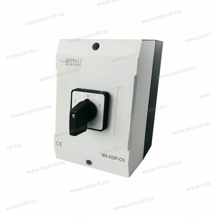 MX 440P-CO 1-0-2 4X40A IP65 4 polový  prep.sietí v pl. krabici
